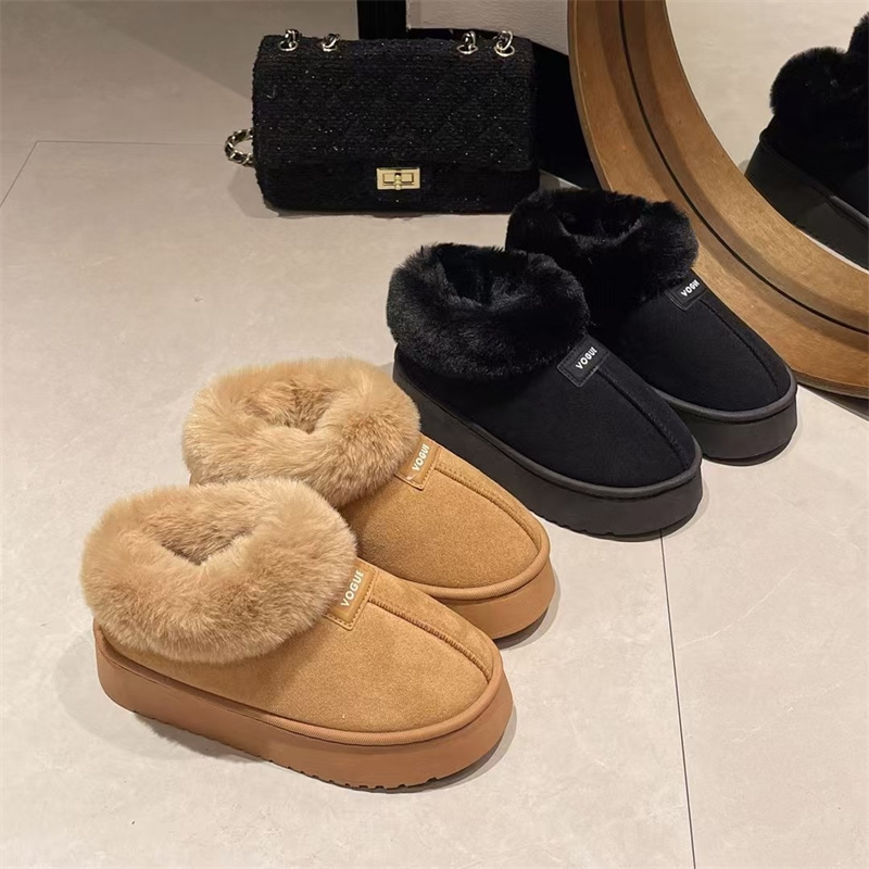 Snow Fur Cotton Shoes